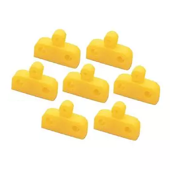 Набор зажимов Kyoto Machinery Tools EHB27 Drive 7 шт. 1 комплект (КТК) Угол 6.3мм жёлтый