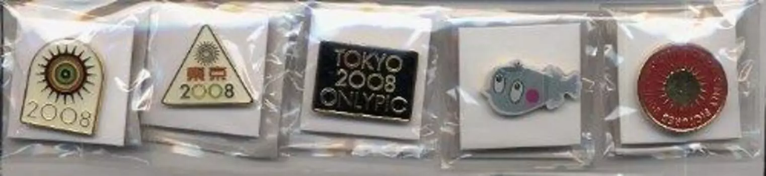 Набор значков ONLYPIC Tokyo 2008 A