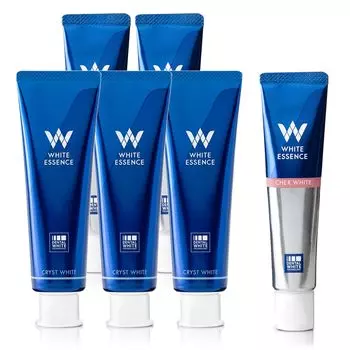 Набор зубной пасты White Essence Отбеливающая зубная паста для лечения заболеваний пародонта, неприятного запаха изо рта, отбеливающая зубная паста, бутылочки Cristo White, 3 бутылочки Shale (3 +