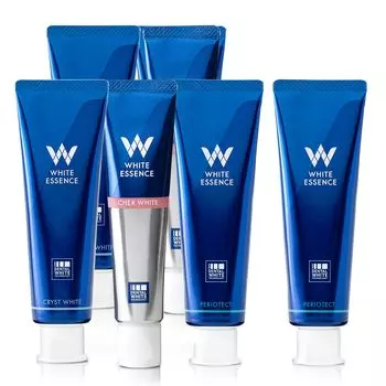 Набор зубных паст White Essence, отбеливающий пародонтоз, уход за неприятным запахом изо рта, отбеливание зубов, бутылочки Cristo White, 2 бутылочки Shale White