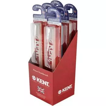Набор зубных щеток Kent Original Classic с ультратонкой щетиной, 6 предметов, 1 шт.