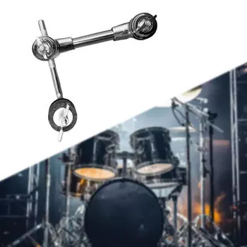 Наборы для барабанов с рычагами тарелок, аксессуары для удлинительных стоек, детали для барабанов, металлический зажим для крепления, тарелка