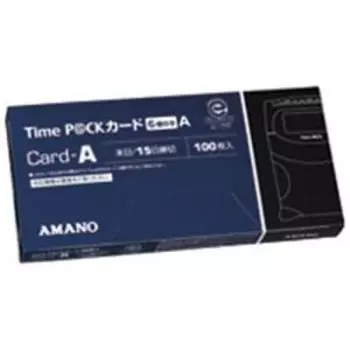 наборы для бизнеса Amano Time Pack Card колонки A (2 использовать) (6 печатных) [x2 набора]