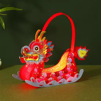 Наборы для художественного творчества Декор для фестиваля драконьих лодок Материал для шитья сумок своими руками для детей Red