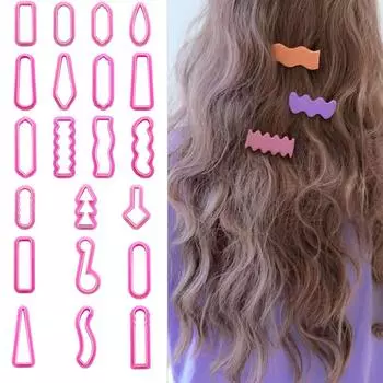 Наборы для изготовления длинных сережек из глины, сережек-колец, крючков из глины, наборы для изготовления украшений из лепной глины для начинающих