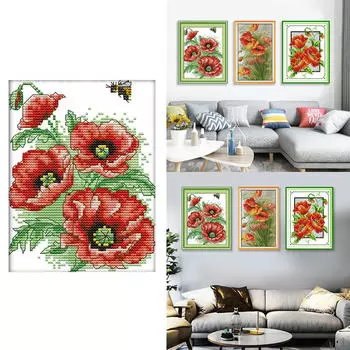 Наборы для печатной вышивки Crafts 14CT Designs 19x28cm