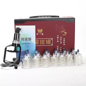 Наборы для вакуумных банок Массажные банки с присосками Наборы для антицеллюлитных банок Физиотерапия Акупунктура Банки 10pcs