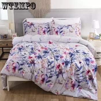Наборы хлопковых подушек входят в комплект из трех частей, комплект постельного белья для двуспальной кровати, комплект постельного белья Gravarian Gardens Full(3pcs)