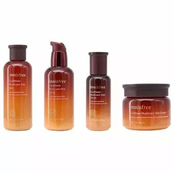 Наборы Innisfree Cauliflower Mushroom Vital Skin/Serum/Lotion/Cream (5 вариантов) Skin&Lotion