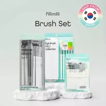 Наборы кистей для макияжа Fillimilli Essential/синтетические волосы/кисть для глаз/кисть для губ/кисть для лица Eye Brush Set
