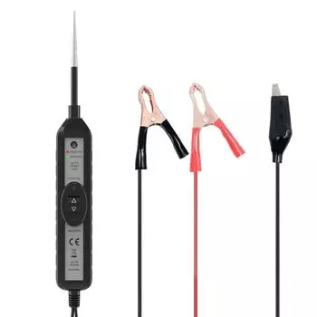 Наборы пробников силовых цепей, 6 В-24 В постоянного тока, тестер автомобильных цепей, пробник, анализатор электрической системы, тестер напряжения, мультиметр