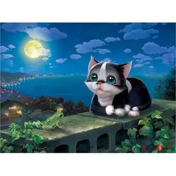 Наборы Puzzle Life Stray Cat - Одна кошка надежды 150 деталей, 21x28,5 см, 1 деталь, популярные корейские пазлы