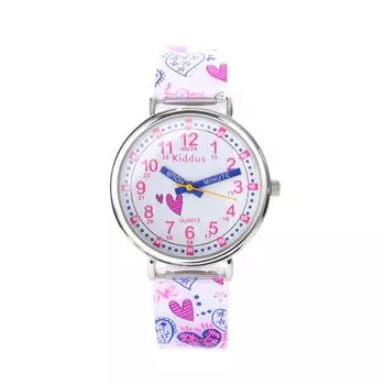 Начальная школа английского языка Kiddas для детей от 6 лет и образовательный рождественский выпускной. Сделано в Испании. Образовательные часы, детские часы, для мальчиков.