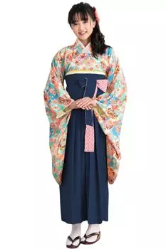 Начальная школа выпускной церемония хакама легко до 13 лет японский хакама выпускной церемония ханджун инструкции дети цвет x [Sweet Mummy]