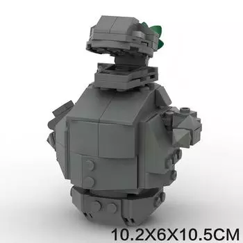 Нэчжа 2: Детский Хаос в Море Квадратная Голова Совместимый с Лего Набор Игрушечных Фигурок