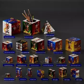 Нэчжа 2 Серия Демонический ребенок Магический куб Мультяшная игрушка для детей