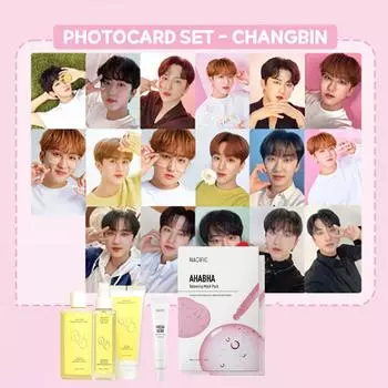 [NACIFIC] owo body 3 типа + крем для глаз + 2 пакета масок AHA-BHA [CHANGBIN]