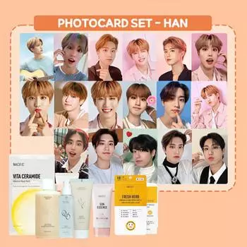 [NACIFIC] owo body 3 типа + крем для глаз + 2 пакета масок AHA-BHA [HAN]