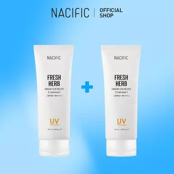 [NACIFIC] Солцезащитный крем SPF 50, PA++++, 1+1