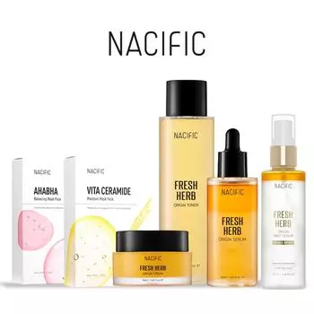 [NACIFIC] Специальный набор VVIP2 (Origin Triple, сыворотка-спрей, набор Vita Mask(10 шт), Набор масок AHA-BHA(10 шт))