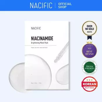 [NACIFIC] Тканевая маска для выравнивания тона кожи 10шт 10 EA