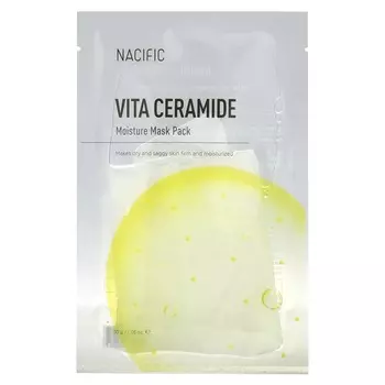 Nacific, Vita Ceramide, увлажняющая косметическая маска, 1 тканевая маска, 30 г (1,05 унции)