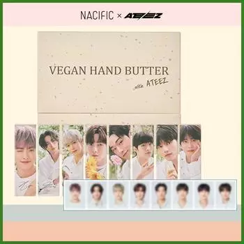 [NACIFIC x ATEEZ] IN BLOOM, 1-е совместное издание, ВЕГАНСКОЕ МАСЛО ДЛЯ РУК (OT8 ID Набор фотографий)