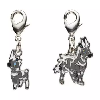 Национальная энциклопедия центра покемонов Metal Charm 522 523 Zulmuma Zebraica, 8601770440, популярный покемон в Корее