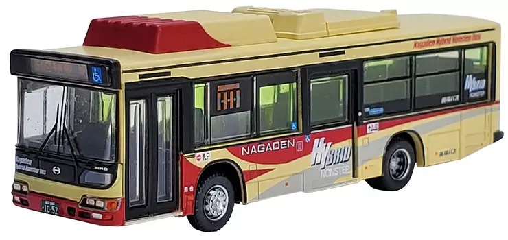 Национальная коллекция автобусов JB081 Принадлежности для диорамы автобуса Nagaden 321798