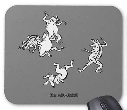 Национальное сокровище коврик для мыши с фигурками птиц и зверей фото коврик шедевр 3 (Японская серия) (D)