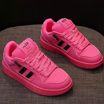 Национальные модные кроссовки женские нишевые кроссовки Bread Shoes осень новые плоские кожаные белые туфли повседневные кроссовки 35