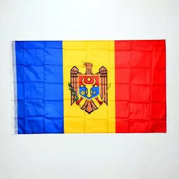 Национальный флаг Молдовы 90*150 см 3x5 футов для встреч, парадов, вечеринок, подвесной баннер для украшения дома