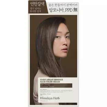 Nad Argan Essence gray hair general hair dye, light brown, 1 pc.