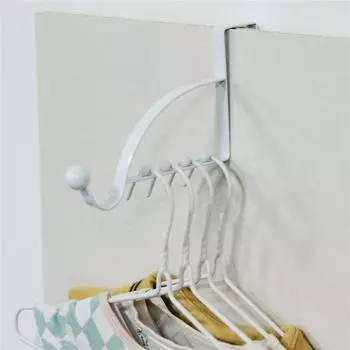 Над дверью крючок вешалка пальто шляпа Бытовая вешалка для хранения Многоцелевой вешалка органайзер крючки сумка Горячая организация Бытовая