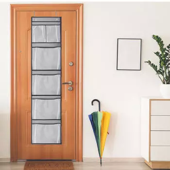 Над дверным органайзером, шкафом, шкафом, экономия места для хранения большой емкости для детской комнаты 5 pocket