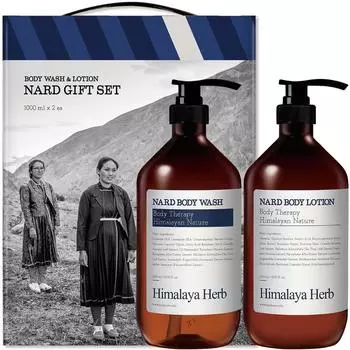 Nad гель для душа + лосьон для тела подарочный набор 1л, 1 комплект
