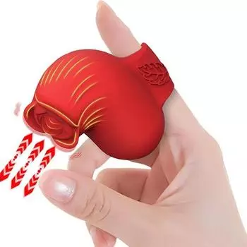 Надеваемый на палец носимый массажер, подходит для вагинальной, анальной и клиторальной стимуляции, оснащен 10 мощными режимами вибрации, игрушка для взрослых