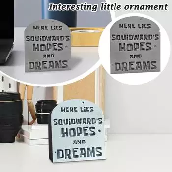 Надежды и украшения 3D-печатные маленькие украшения One Size серебряный