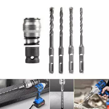 Надежная головка для преобразования электрического ключа, подходящая для любителей DIY, квалифицированных рабочих, технических специалистов по ремонту строительных проектов E