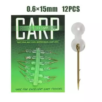 Надежная и удобная для переноски приманка для ловли карпа, набор из 12 шт. 15mm