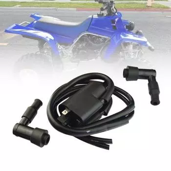 Надежная катушка зажигания. Отличная проводимость. Компактная. Устойчивая к атмосферным воздействиям. чёрный