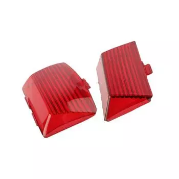 Надежная крышка линзы света, грязезащитный щиток для крыльев красный