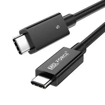 Надежная японская компания Thunderbolt 5 кабель thunderbolt 5 80Gbps Двунаправленная передача данных 240W быстрая зарядка type c USB-C кабель 16K@60Hz