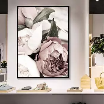 НАДЕЖНОЕ ИСКУССТВО красивые цветы плакаты и принты холст картины современные настенные художественные картины для украшения гостиной без рамки 21*30cm