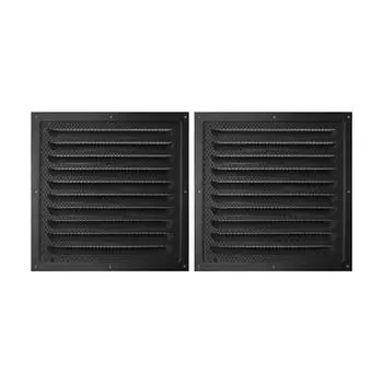 Надежное решение для вентиляции. Прочная решетка для выхода воздуха. Вентиляционное отверстие с защитой от насекомых. Крышка вентиляционной решетки.