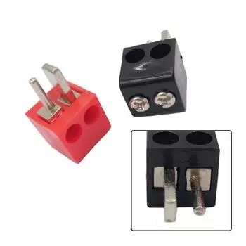 Надежные 2-контактные DIN-разъемы для подключения динамиков HiFi, набор из 2 винтовых клемм