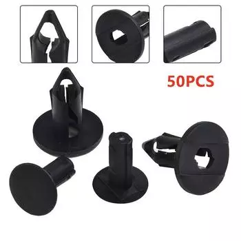 Надежные 8 мм автомобильные заклепки для панелей, упаковка из 50 шт., долговечное крепление