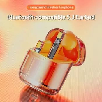 Надежные беспроводные наушники, перезаряжаемые, широкая совместимость, шумоподавление белый