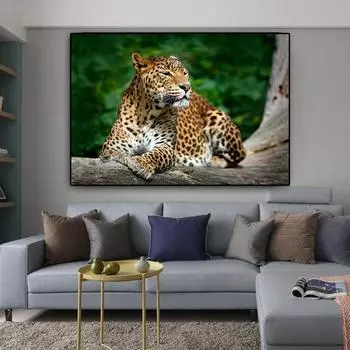 НАДЕЖНЫЕ ИСКУССТВЕННЫЕ картины на стене, леопардовые постеры и принты, настенное искусство с животными, куадрос, холст, картина для гостиной, без рамки 20cm40cm No Frame