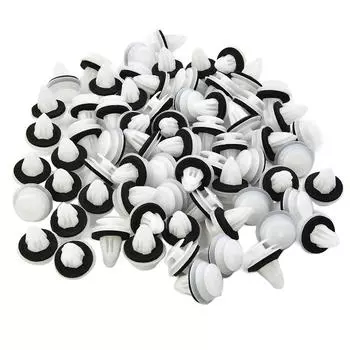 Надежные удерживающие зажимы для дверных панелей, бамперов и крыльев, упаковка из 100 шт.